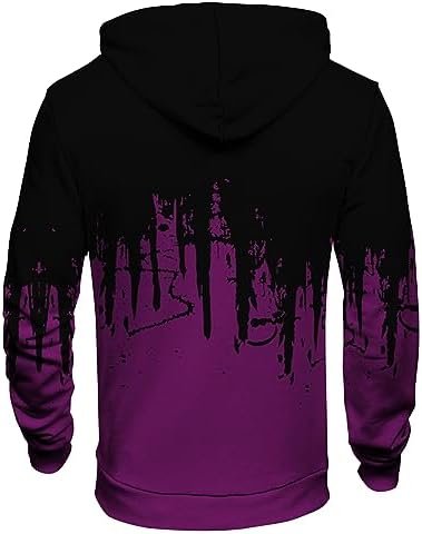 Men's Sweatshirts Graphic Hoodies Pullover Sweatshirts Casual Drawstring Tops With Pockets Hoodies Pullover, S-5XL