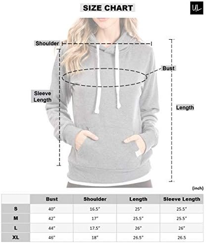 Womens Active Long Sleeve Lined Fashion Hoodie Pullover with Plus Size