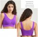 Women's Seamless Underwear Women's Summer Thin Large Sized Bra Beautiful Vest Style Integrated Bandeau Bra with