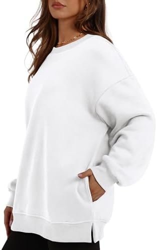 Womens Oversized Sweatshirts Long Sleeve Tops Pullover Fall Fashion Clothes with Pocket