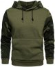 Mens Fashion Hoodies Pullover Drawstring Hooded Long Sleeve Sweatshirt with Pocket