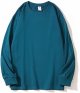 Men's Loose Fit Midweight Quarter Zip Mock Neck Sweatshirt Long Sleeve Mens Shirts