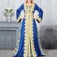 New Women's Long Sleeved Skirt Middle Printed Muslim Robe European and Dubai Dress Short Elegant Dress