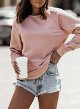 Womens Sweatshirt Long Sleeve Casual Loose Pullover Sweatshirts Tops Shirts