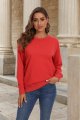 Womens Casual Fashion Sweatshirts Loose Pullover Sweatshirt Long Sleeve Tops